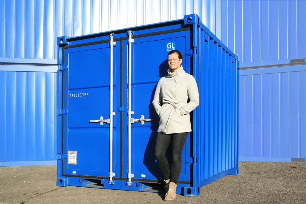 Opslagcontainer 8 ft