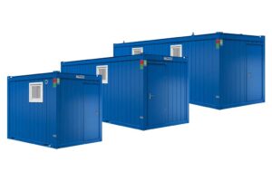Diverse maten sanitairunits