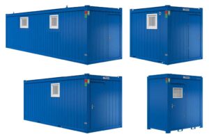 Sanitair units en toiletboxen